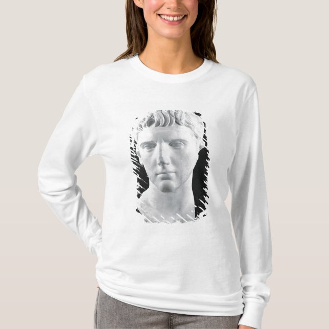 Huvud av Caesar Augustus T Shirt (Framsida)
