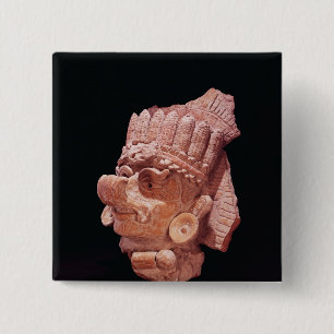 Huvud av den Mayan majguden, Oaxaca, ANNONS c.500 Knapp