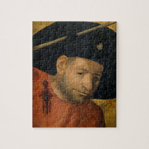 Huvud av en Halberdier av Hieronymus Bosch Pussel