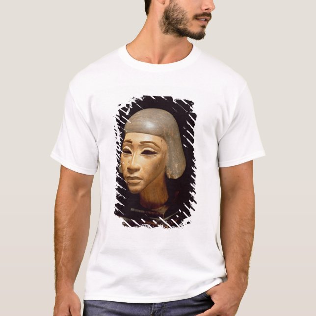 Huvud av en Harpist, från berätta El-Amarna, Tee (Framsida)