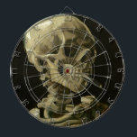 Huvud av ett skelett med en brinna cigarett piltavla<br><div class="desc">Huvud av ett skelett med en brinna cigarett (Januari 1886 - Februari 1886) - Vincent Van Gogh</div>