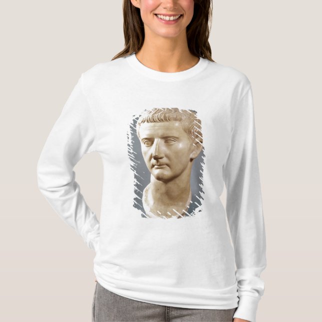 Huvud av kejsaren Tiberius T Shirt (Framsida)