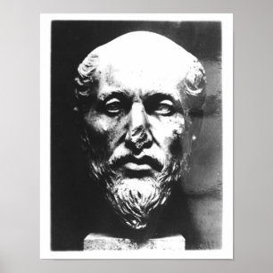 Huvud av Plotinus Poster