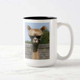 Huvud av PR-Alpacamuggen Två-Tonad Mugg