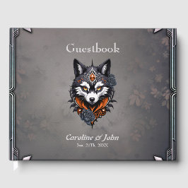 Huvud av varg, avslutat i djup, gästböcker
