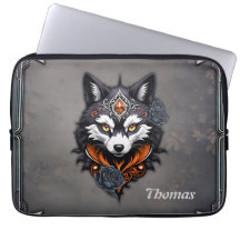 Huvud av varg, avslutat i djup,