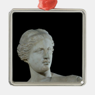 Huvud av Venuset de Milo, c.100 BC Julgransprydnad Metall