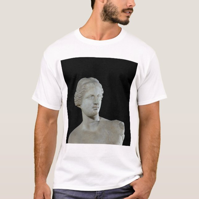 Huvud av Venuset de Milo, c.100 BC Tee (Framsida)
