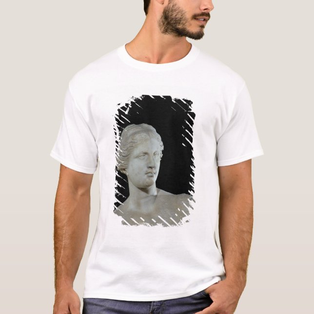 Huvud av Venuset de Milo, c.100 BC Tee Shirt (Framsida)