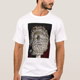 Huvud av zeusen tee shirt