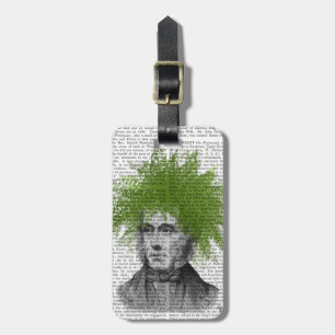 Huvud för Asparagus Fern Head Plant Bagagebricka