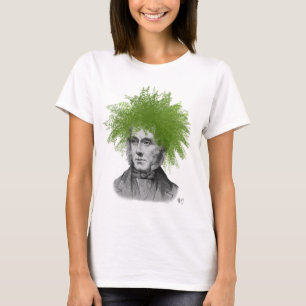 Huvud för Asparagus Fern Head Plant T-shirt