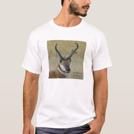 Huvud för bock för antilop för A5 Pronghorn Tee