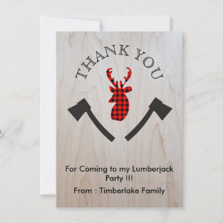 Huvud för buffelplädhjort tack kort