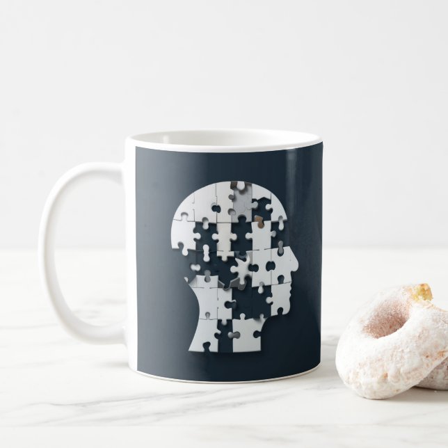 Huvud Kaffemugg (Med munk)