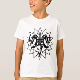 Huvud med kaosstjärnan (svarten) t-shirt