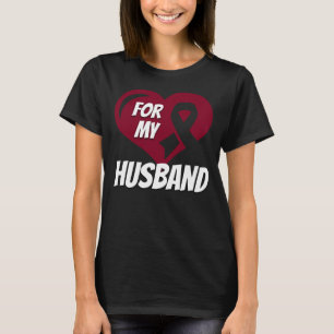Huvud- och Nacke-cancer för mitt Make T Shirt