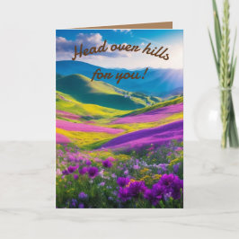 Huvud över häl, Helgdag Card Helgkort