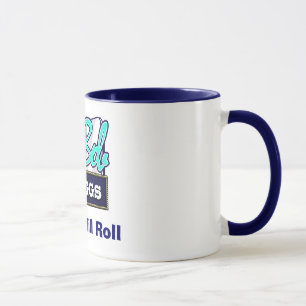 Huvud ska rullmugg mugg