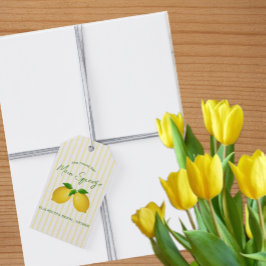 Huvud squeeze citron bröllopsfest presentetikett