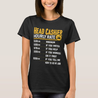 Huvudansvarig kassaverichef, avdelning A T Shirt