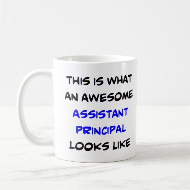 Huvudassistent, fantastisk kaffemugg (Vänster)