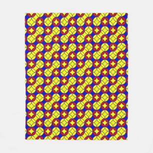 Huvudcirklar-10-FLEECE BLANKET M Fleecefilt