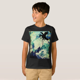 Huvuddagen på jobbet i Dragon T Shirt