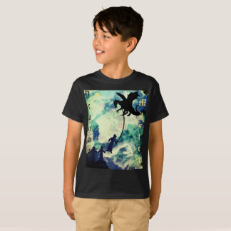Huvuddagen på jobbet i Dragon T Shirt