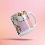 Huvudenergipastellaura aura modern 6-foto kaffemugg<br><div class="desc">Energi för huvudtecken 6 flerfotopastellfärgad aura en modern elegant,  hemmadeskorggåva</div>
