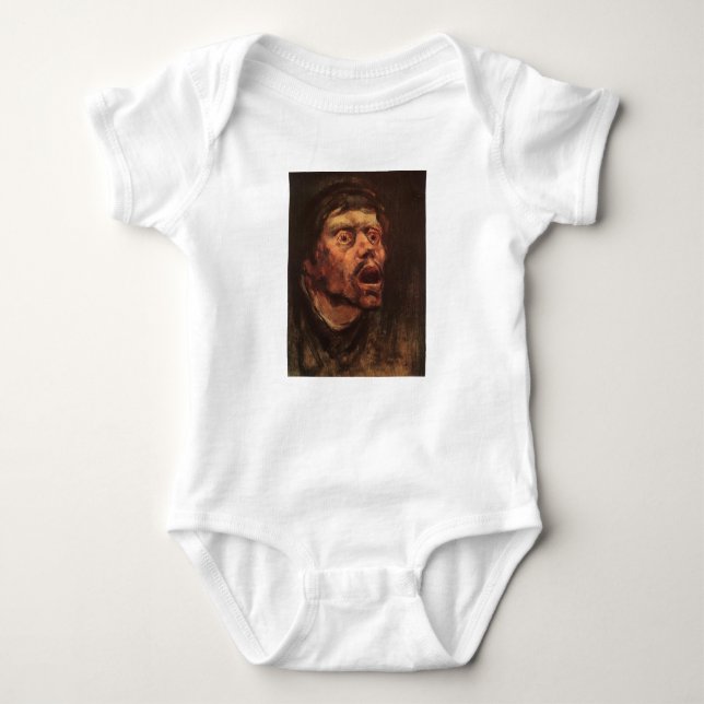 Huvudet på en ilsken man (Sorg och lidande) T Shirt (Framsida)