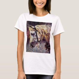Huvudet på en vit häst (av Giovanni Boldini) T Shirt