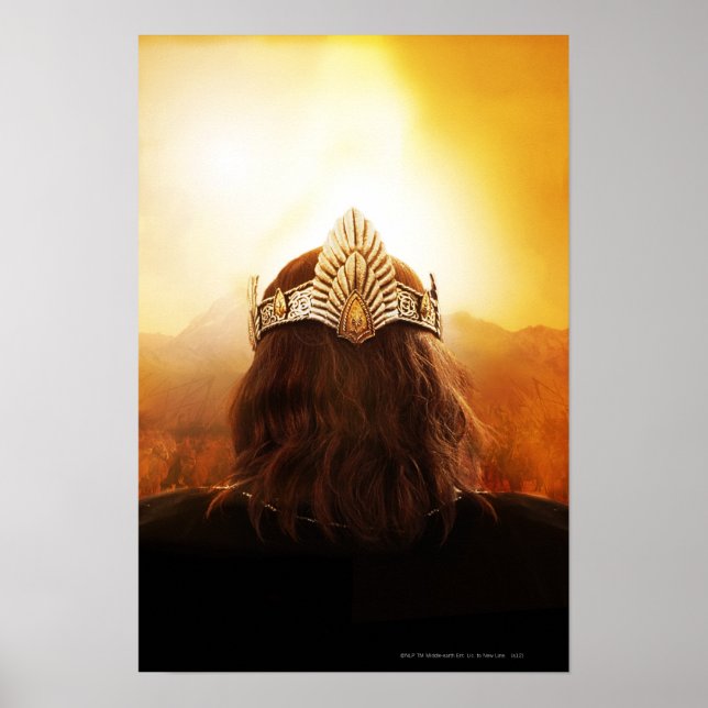 Huvudets rygg mot Krona Poster (Framsidan)