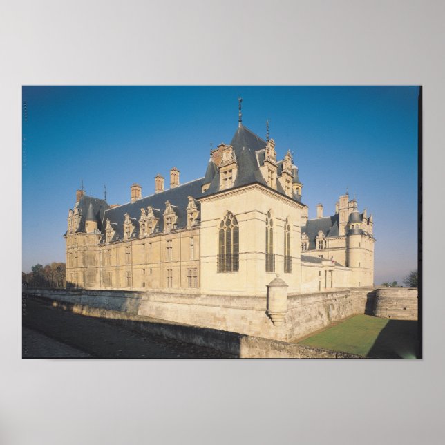 Huvudfasad och sydfasad poster (Framsidan)