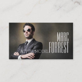 Huvudfilmteatern för Actress-modell Visitkort