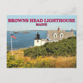huvudfyr, Maine vycard Vykort