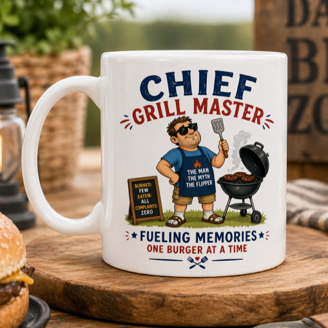 Huvudgrillmästare Kaffemugg (Skapare uppladdad)