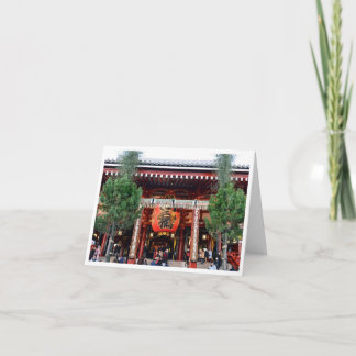 Huvudhallen, Senso-ji-templet, Asakusa: Tokyo Kort