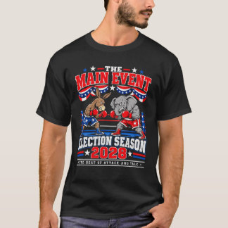 Huvudhändelsen 2028 års val t shirt