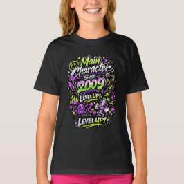 Huvudkaraktär Sedan 2009 Födelsedags-T-Shirt för T Shirt