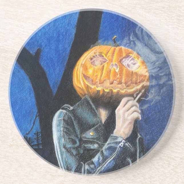 Huvudlös Biker Underlägg (Framsidan)