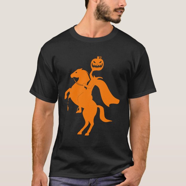 Huvudlös skicklig ryttare tee shirt (Framsida)