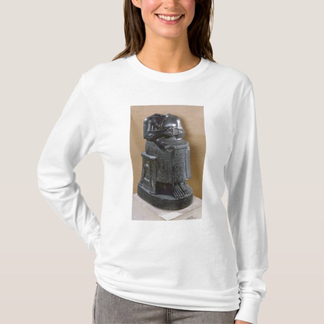 Huvudlös staty av Prince Gudea som Tee (Framsida)