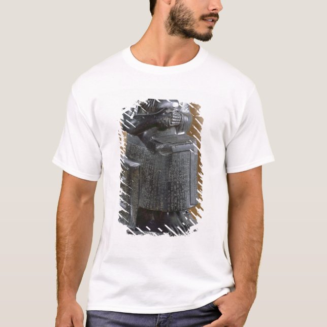 Huvudlös staty av Prince Gudea som Tee (Framsida)
