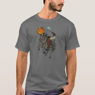 Huvudlös UnicornmanHalloween T skjorta T Shirt