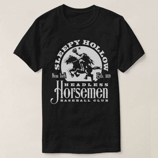 Huvudlösa ryttare t shirt (Design framsida)