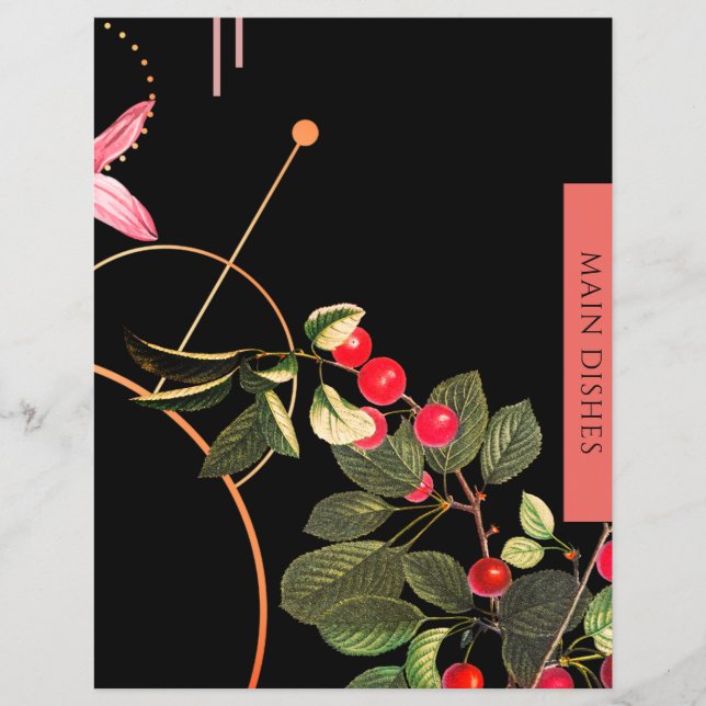 Huvudmåltider | Mottagarinfoga | Svart- och rödkör (Framsida)