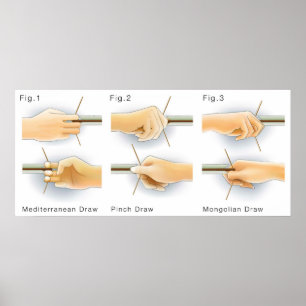 Huvudmetoder för Teckning Bows Kyudo Archery Yumi Poster