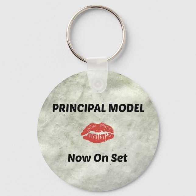 Huvudmodellens Actress-nyckelring Nyckelring (Framsida)