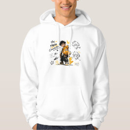 Huvudpersonen Anime Stil Cool Konst Hoodie